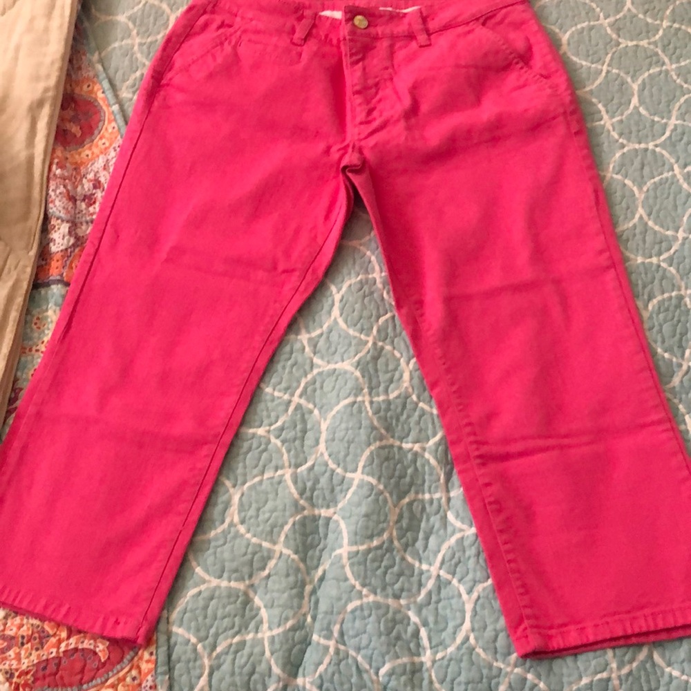 Cropped Pink Old Navy pants US size 8